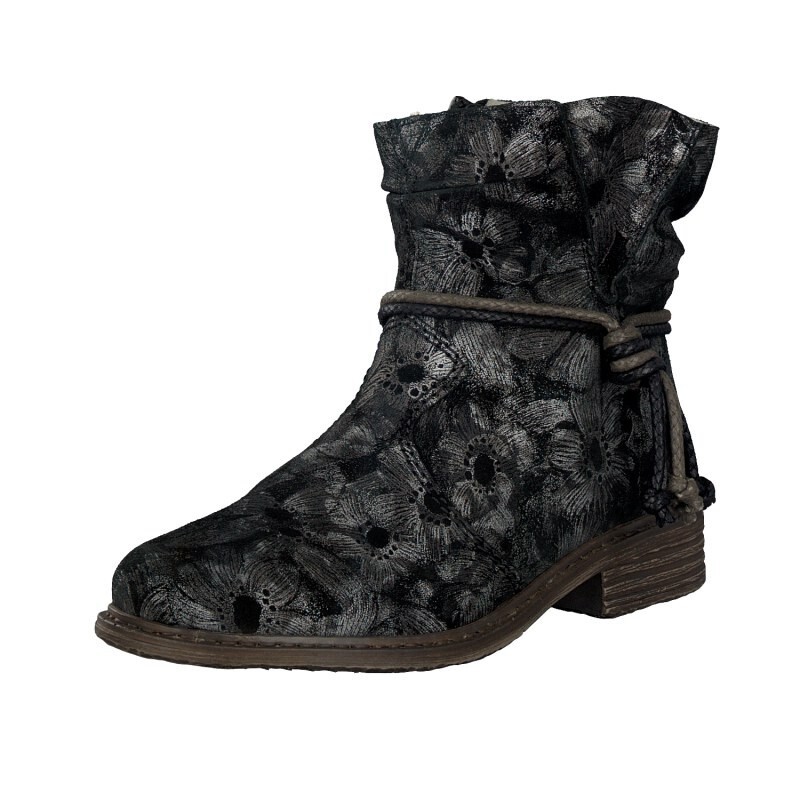 Botas Rieker Z2170-90 Para Mulher - Metal